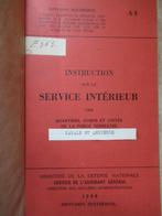 AB-BL - Reglement A4-Binnenlandse dienstverlening 1958, Ophalen of Verzenden, Landmacht, Overige typen
