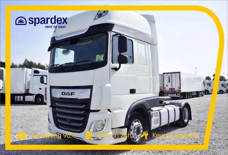 DAF XF 480 SSC | Leasing from €1260/ month (bj 2020), Auto's, Vrachtwagens, Bedrijf, Te koop, DAF, Diesel, Euro 6, Automaat, Wit