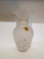 Vase en verre opaque.Italien peint à la main, Antiquités & Art, Envoi