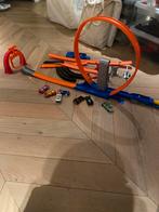 Hotwheels baan met autootjes, Kinderen en Baby's, Ophalen, Hot Wheels, Racebaan, Gebruikt