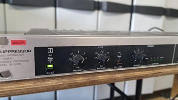 Behringer Suppressor DE2000 feedback en noise onderdrukker, Enlèvement, Utilisé