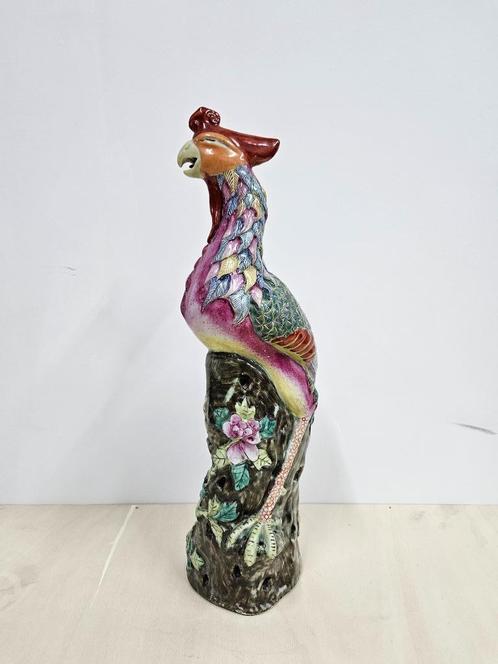 Chinese antique porcelain phoenix statue, Antiek en Kunst, Antiek | Porselein, Ophalen of Verzenden