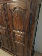 Tweedeurskast met legplanken, Huis en Inrichting, Kasten | Kleerkasten, Ophalen, 100 tot 150 cm, Eikenhout, Landelijk
