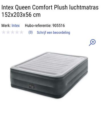 Luchtbed/Luchtmatras voor 2 personen in zeer mooie staat beschikbaar voor biedingen