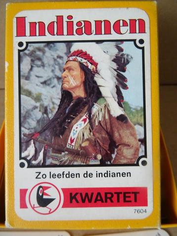 Raaf kwartetspel Indianen kwartet Zo leefden de indianen beschikbaar voor biedingen