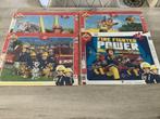 Puzzles variés Fire Brigade Sam (12 pièces), Envoi, 10 à 50 pièces, Comme neuf, 2 à 4 ans