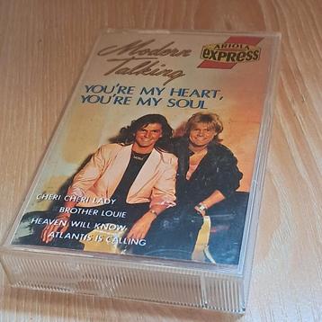 Cassette Modern Talking Tu es mon cœur Tu es mon âme, Enlèvement ou Envoi, Comme neuf