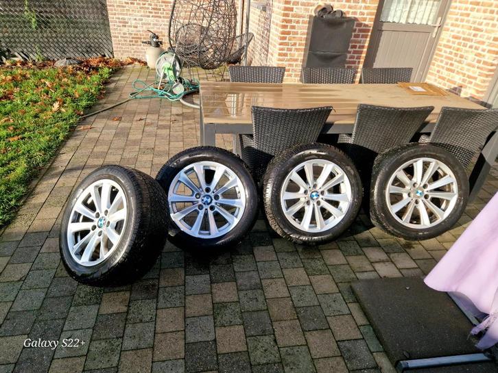 Winterbanden met velgen, Auto-onderdelen, Banden en Velgen, Velg(en), Winterbanden, 17 inch, 225 mm, Personenwagen, Gebruikt, Ophalen
