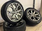 Masserati 4porte velgen met Pirelli m/s banden breedset !!, Auto-onderdelen, 285 mm, Banden en Velgen, Gebruikt, Personenwagen