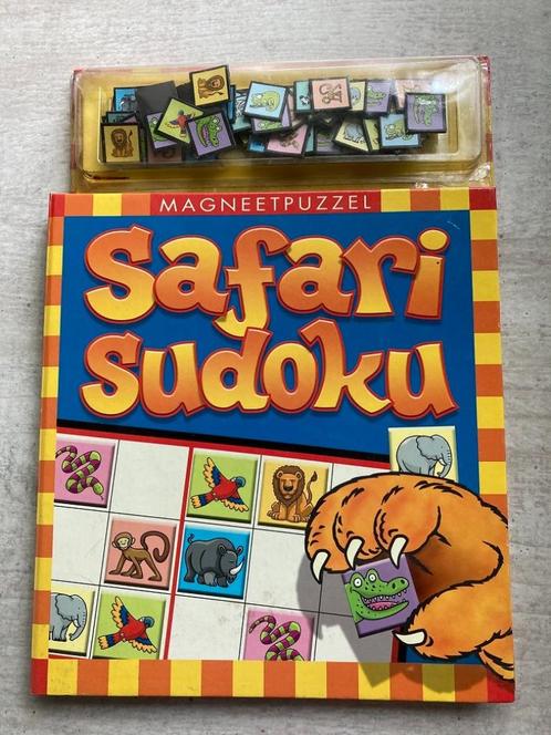 SAFARI SUDOKU, Hobby en Vrije tijd, Denksport en Puzzels, Zo goed als nieuw, Overige typen, Verzenden