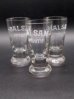 3 BALSAM-glazen (oud zuur) genever, Verzamelen, Ophalen of Verzenden