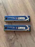 DDR3-1600. 2X4Gb Kingston hyperX, Computers en Software, RAM geheugen, Gebruikt, DDR3, Ophalen of Verzenden, Desktop