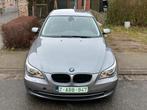 BMW 520dA E60 FACELIFT AUTOMAAT LEDER 148.000KM CARPASS!!, Automaat, Achterwielaandrijving, Zwart, Leder