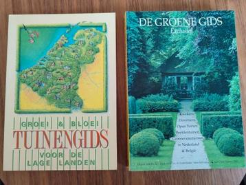 2 boeken tuinen in België en Nederland tuinengids  beschikbaar voor biedingen