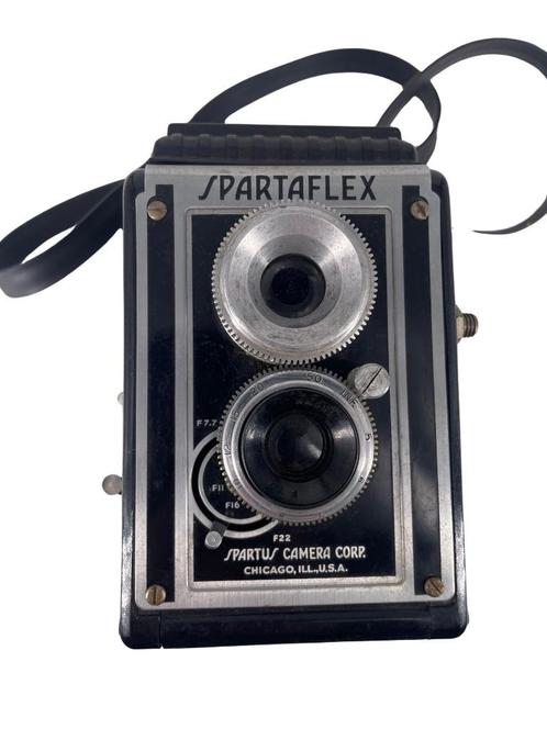 Camerabox Spartaflex Bakelite USA 1950 - Vintage, Verzamelen, Foto-apparatuur en Filmapparatuur, Fototoestel, 1940 tot 1960, Ophalen of Verzenden