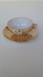 Tasses à thé en porcelaine Herford - 1 tasse pleine et 1 tas, Antiquités & Art, Curiosités & Brocante, Enlèvement ou Envoi
