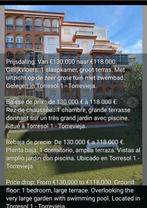 Torrevieja : Topper , gelijkvloers met 1 slpk, groot terras, Torrevieja, 45 m², Spanje, Appartement