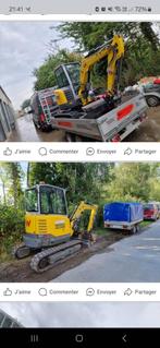 Mini pelle wacker neuson ez26, Zakelijke goederen, Machines en Bouw | Kranen en Graafmachines, Ophalen of Verzenden, Graafmachine