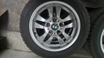 4 wielen 16 inch BMW-velgen met winterbanden., Auto-onderdelen, Banden en Velgen, Ophalen, Gebruikt, Velg(en), 16 inch