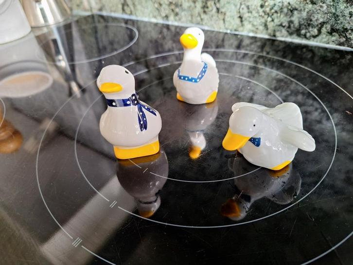 Zoutvaatje uit de jaren 70, peperstrooier en tandenstokerhou, Huis en Inrichting, Keuken | Servies, Zo goed als nieuw, Overige typen