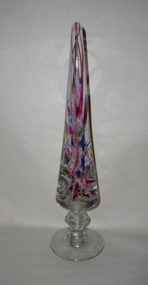 VAL ST LAMBERT HERBATTE SCHOORSTEENGARNITUUR CA 1850, Antiek en Kunst, Antiek | Glaswerk en Kristal, Ophalen of Verzenden