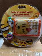 Emoji portefeuille en horloge, Ophalen of Verzenden, Nieuw, Geel, Jongen of Meisje