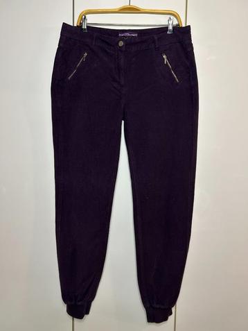 Pantalon mauve Twin-Set Simona Barbieri - Taille 33 ---, Taille 42/44 (L), Twin-Set Simona Barbieri, Enlèvement ou Envoi, Comme neuf