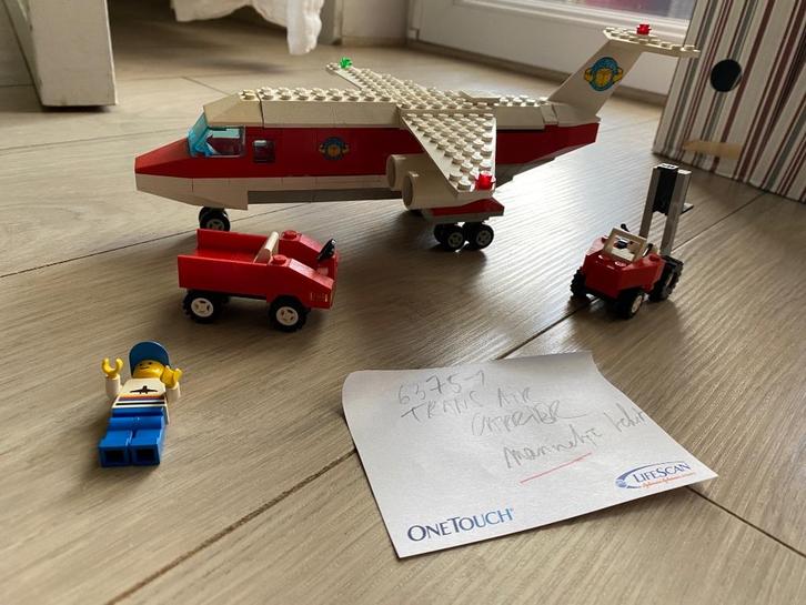 Lego trans air carrier set vintage 6375-1, Kinderen en Baby's, Speelgoed | Duplo en Lego, Gebruikt, Lego, Complete set, Ophalen of Verzenden
