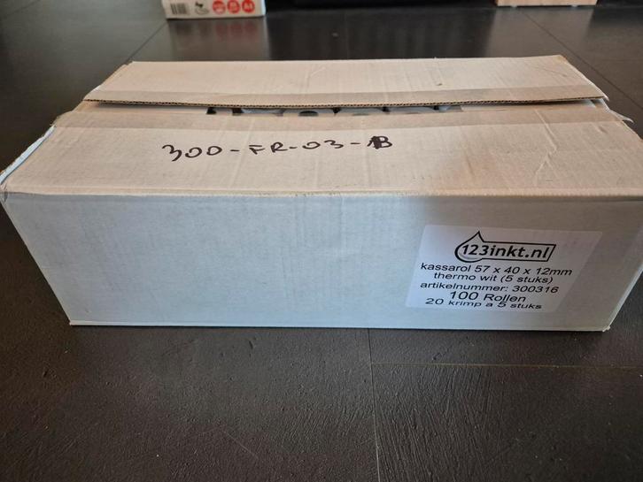 PRINTERROLLETJES VOOR BANCONTACTTOESTELLEN, Zakelijke goederen, Overige Zakelijke goederen, Ophalen