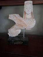 Belle statue égyptienne de 24 cm de haut sur 18 cm de longue, Comme neuf, Enlèvement ou Envoi