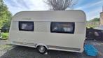 Hobby De Luxe Easy caravan in uitstekende staat, Standaardzit, Particulier, 4 tot 5 meter, Lengtebed