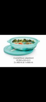 Nieuwe crystal wave met vakjes tupperware, Huis en Inrichting, Ophalen of Verzenden, Nieuw