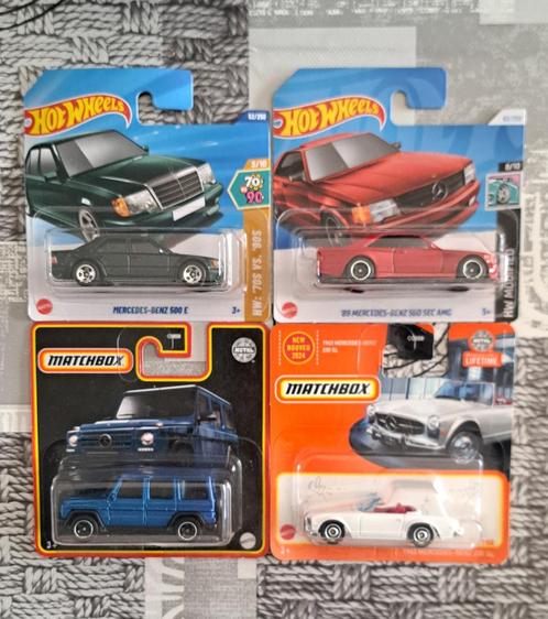 Mercedes hot wheels matchbox, Hobby en Vrije tijd, Modelauto's | Overige schalen, Nieuw, Auto, Ophalen of Verzenden
