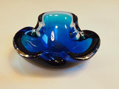 Vintage schaal/ asbak uit Murano glas, 1960s, Antiek en Kunst, Antiek | Glaswerk en Kristal, Ophalen of Verzenden