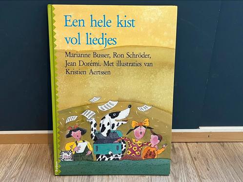 Liedjesboek : ‘ Een kist vol liedjes ‘, Livres, Musique, Utilisé, Autres sujets/thèmes, Enlèvement ou Envoi