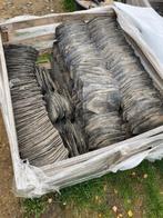 Oude natuurleien 18cmx27cm, Doe-het-zelf en Bouw, Dakpannen en Dakbedekking, Ophalen, Overige materialen, Dakpannen