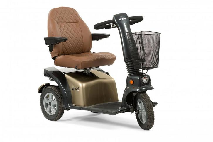 Voiturette électrique L & M Mezzo 4 Scootmobiel état Neuf, Divers, Chaises roulantes, Comme neuf, Fauteuil roulant électrique