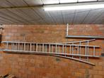 aluminium schuifladder, Bricolage & Construction, Échelles & Escaliers, Comme neuf, Échelle, Enlèvement, 4 mètres ou plus