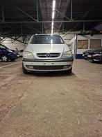 OPEL ZAFIRA 2004 1.6 7PL, Auto's, Voorwielaandrijving, Zwart, 4 cilinders, 7 zetels