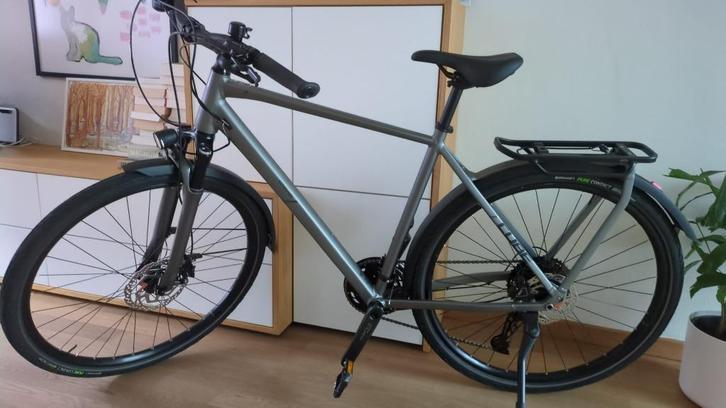 Trekking fiets, Fietsen en Brommers, Fietsen | Racefietsen, Nieuw, Heren, Overige merken, 10 tot 15 versnellingen, Aluminium, 53 tot 57 cm