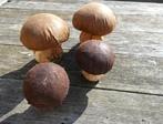 4 paddenstoelen, Huis en Inrichting, Ophalen of Verzenden, Zo goed als nieuw