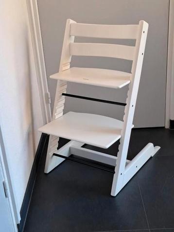 Stokke Tripp Trapp kinderstoel NIEUW MODEL in wit  beschikbaar voor biedingen