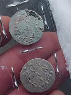 Oude munten Nederland hollandia 2 stuivers, Enlèvement ou Envoi, Argent