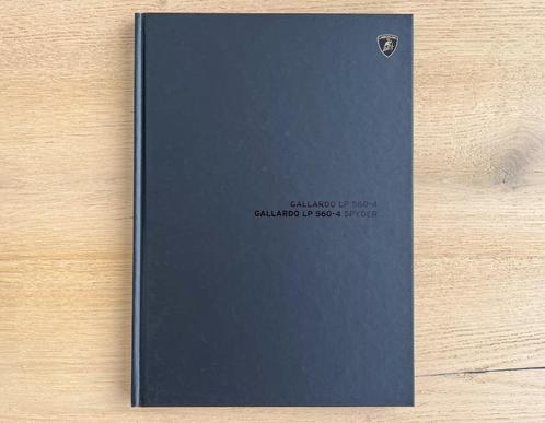 Lamborghini Gallardo LP 560-4 (Spyder) brochure ENG 90714501, Boeken, Auto's | Folders en Tijdschriften, Zo goed als nieuw, Overige merken
