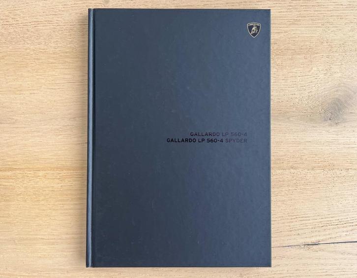 Lamborghini Gallardo LP 560-4 (Spyder) brochure ENG 90714501, Livres, Autos | Brochures & Magazines, Comme neuf, Autres marques