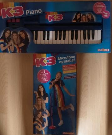 K3 piano+microfoon, Musique & Instruments, Enlèvement, Comme neuf