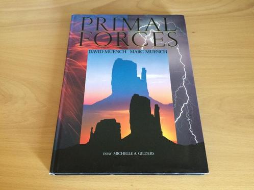 3=2 ACTIE David Muench Primal Forces, Livres, Nature, Utilisé, Envoi