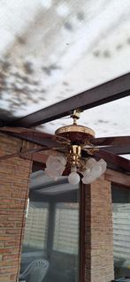 Plafondlamp met ventilator, Ophalen