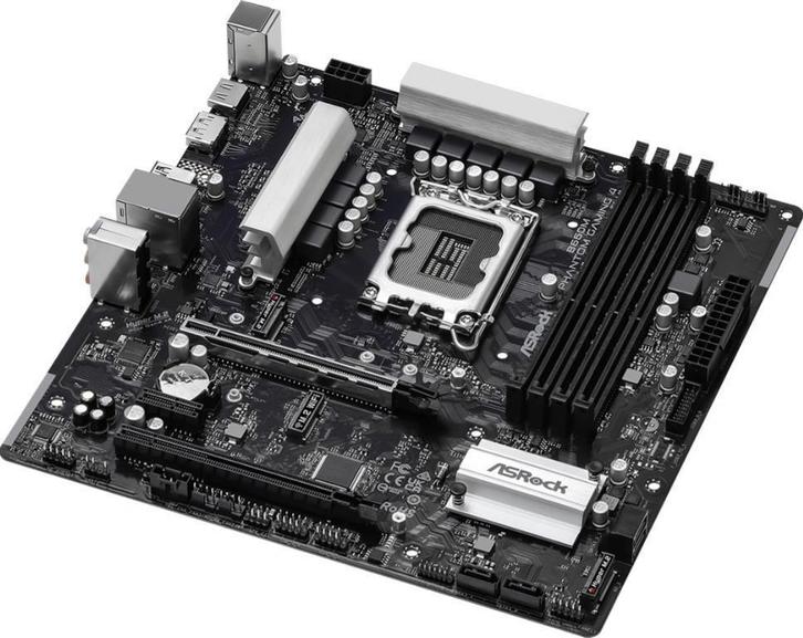 ASRock B660M Phantom Gaming 4 Socket 1700, Computers en Software, Moederborden, Gebruikt, AMD, DDR4, Ophalen of Verzenden