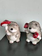 Egels met paddenstoelen herfst decoratie, Ophalen of Verzenden, Zo goed als nieuw